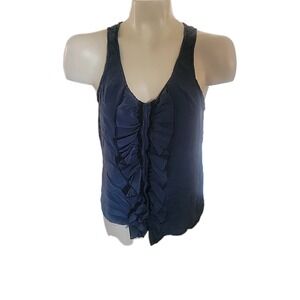 MADEMOISELLE PIMPANTE Silk Blue‎ Ruffled